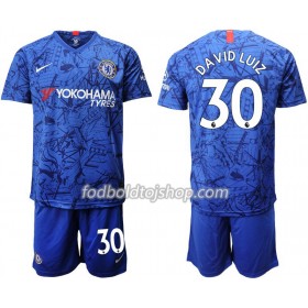 Chelsea David Luiz 30 Børn Hjemme Fodboldsæt 2019-20 S/S (+ Korte bukser)